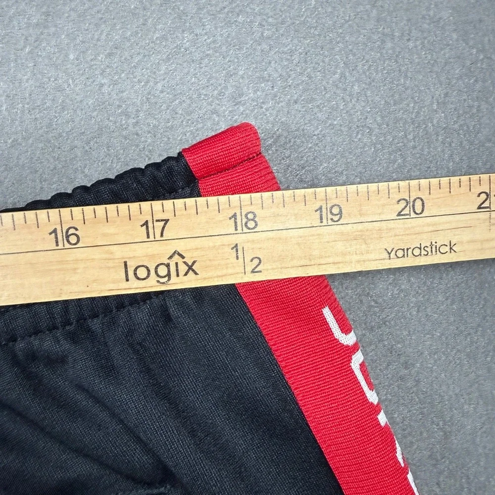 Jordan Track Pants Mens XXL Black Red Side Stripe Jumpman HF9341-011